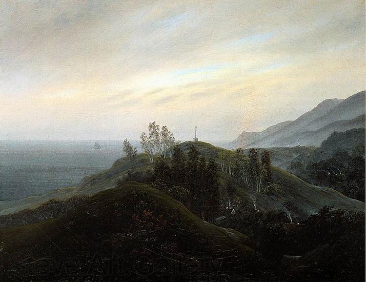 Caspar David Friedrich View of the Baltic France oil painting art